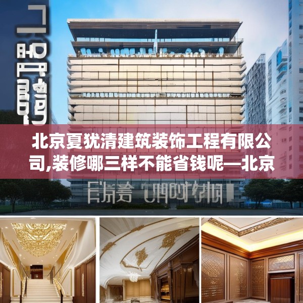 北京夏犹清建筑装饰工程有限公司,装修哪三样不能省钱呢—北京夏犹清建筑装饰工程有限公司402.a278b279c282fgy.289dsfds