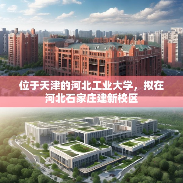 位于天津的河北工业大学，拟在河北石家庄建新校区