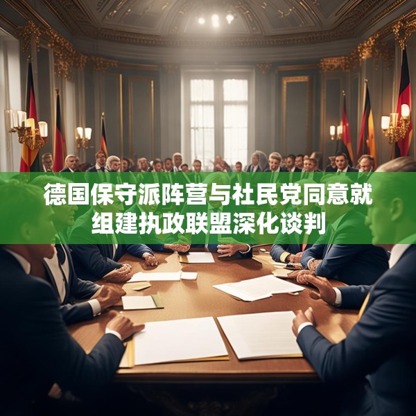 德国保守派阵营与社民党同意就组建执政联盟深化谈判