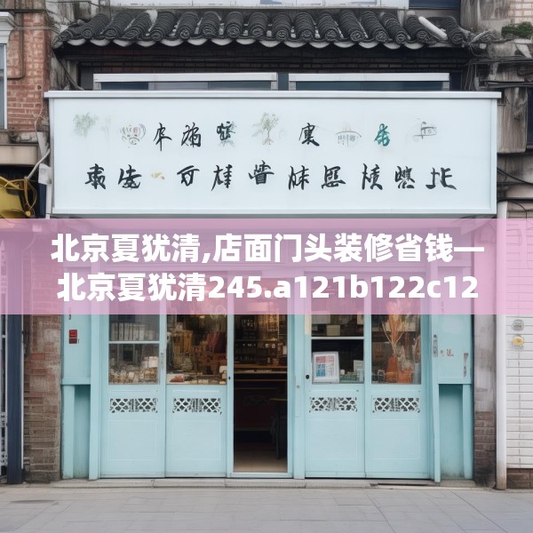 北京夏犹清,店面门头装修省钱—北京夏犹清245.a121b122c125fgy.132cvcx