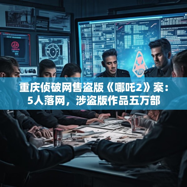 重庆侦破网售盗版《哪吒2》案：5人落网，涉盗版作品五万部