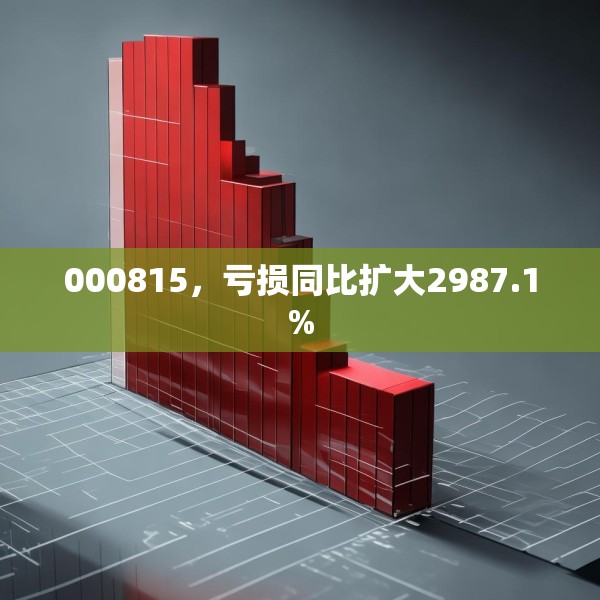 000815，亏损同比扩大2987.1%