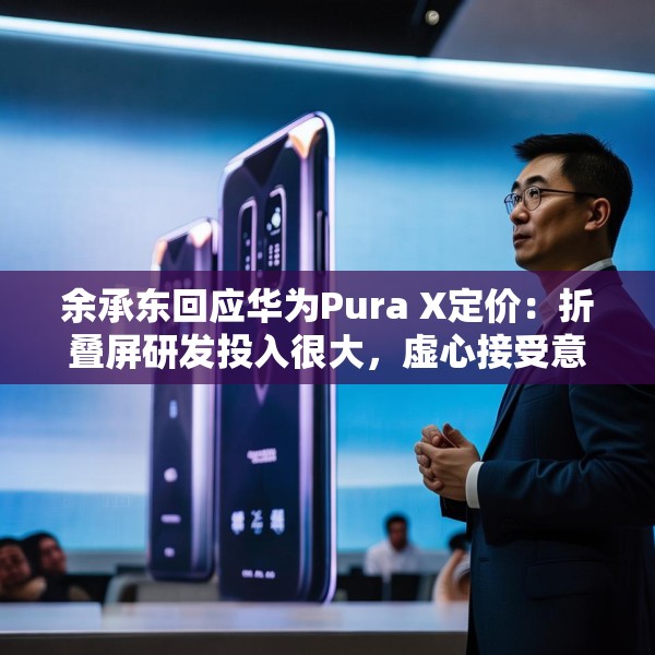 余承东回应华为Pura X定价：折叠屏研发投入很大，虚心接受意见